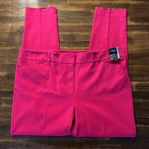 New York & Company Women's 20 42 x 31 Audrey Pant Slim Leg Cotton Stretch